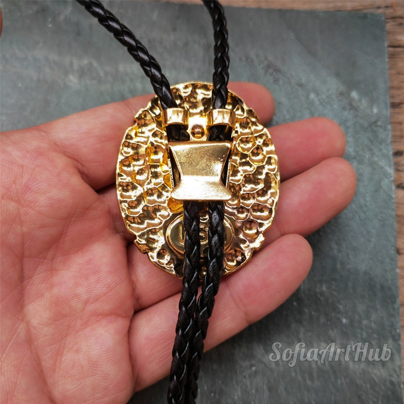 Luminous Scorpion Bolo Tie: Silver