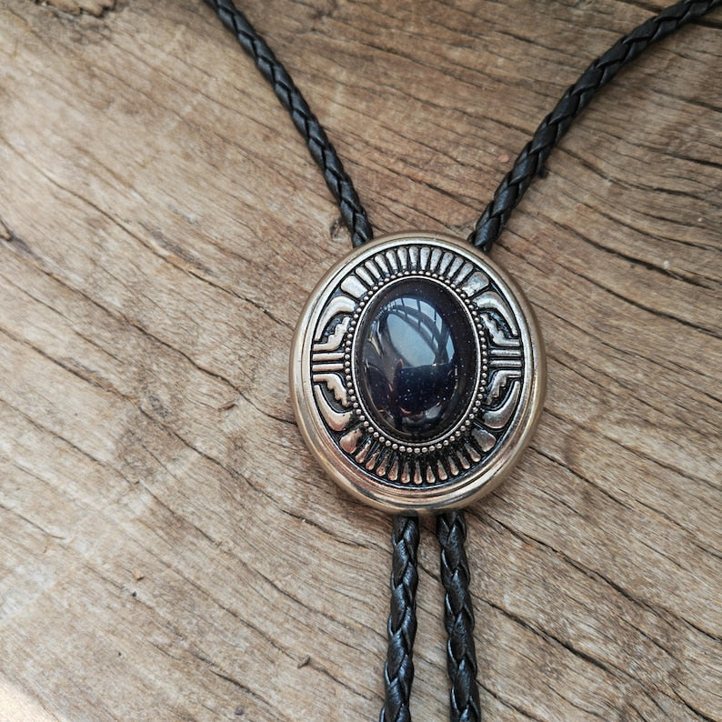 Western Bolo Tie: Starry