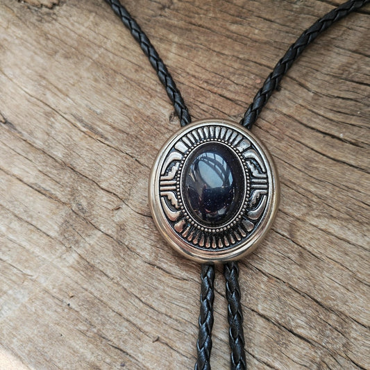 Western Bolo Tie: Starry