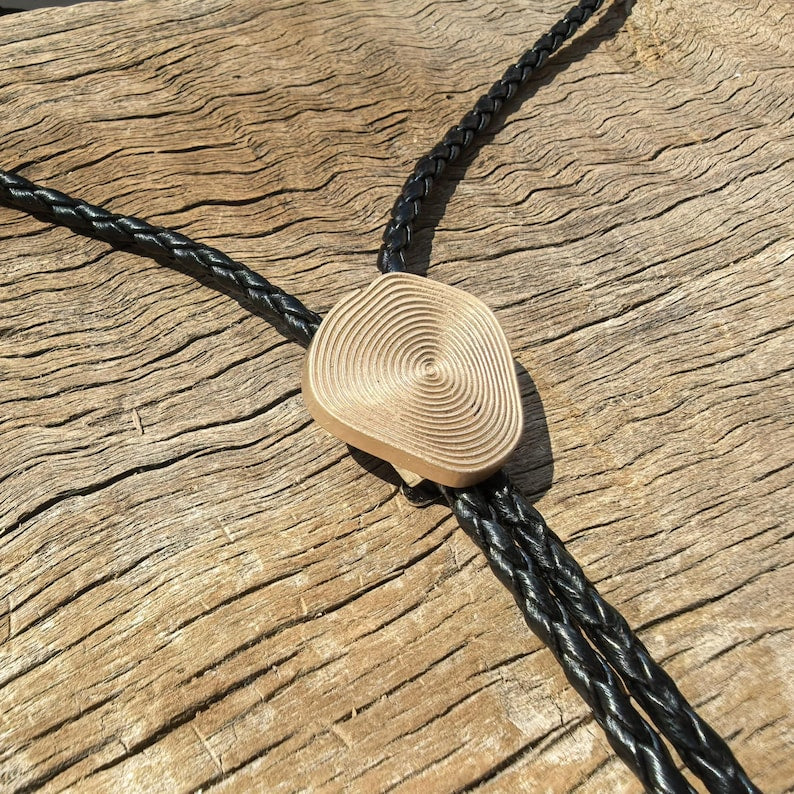 Rose Gold Bolo Tie: Rhinestone Cowboy Wedding Necktie